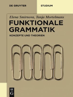 cover image of Funktionale Grammatik